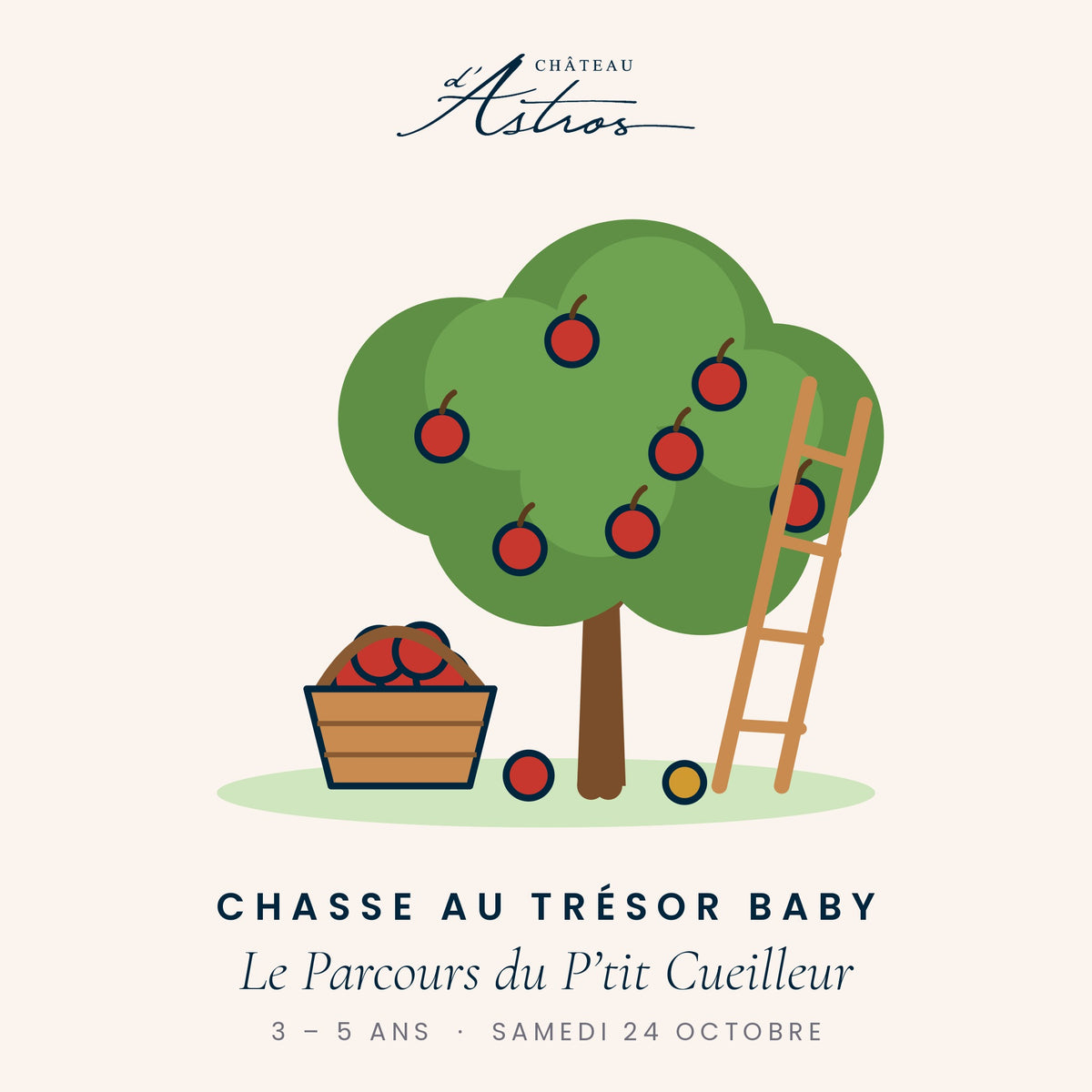Chasse au trésor Baby – Le Parcours du P’tit Cueilleur (3-5 ans)